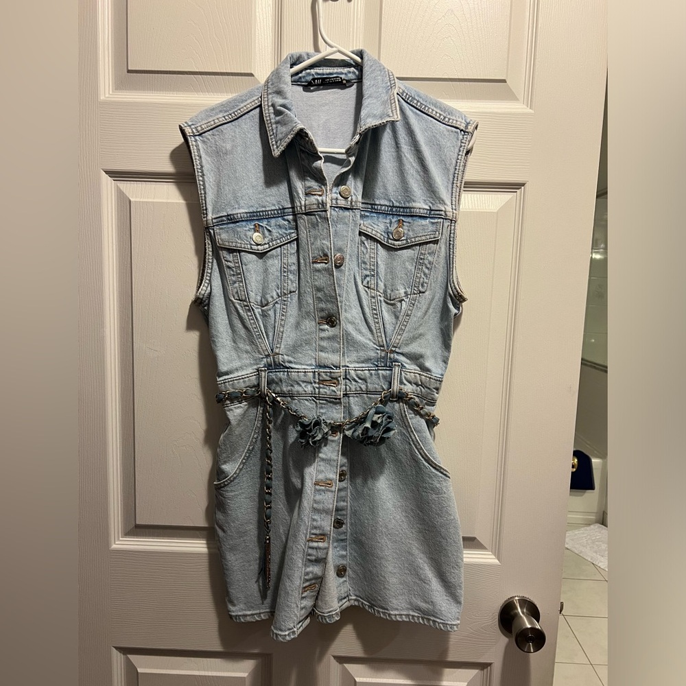 Zara denim dress